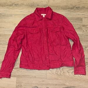 Charter Club Women's 100% Linen Jacket